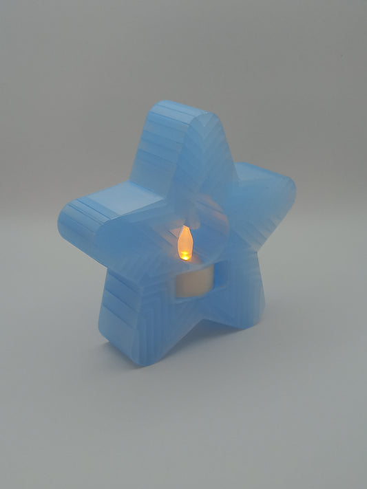 ijs ster theelichthouder