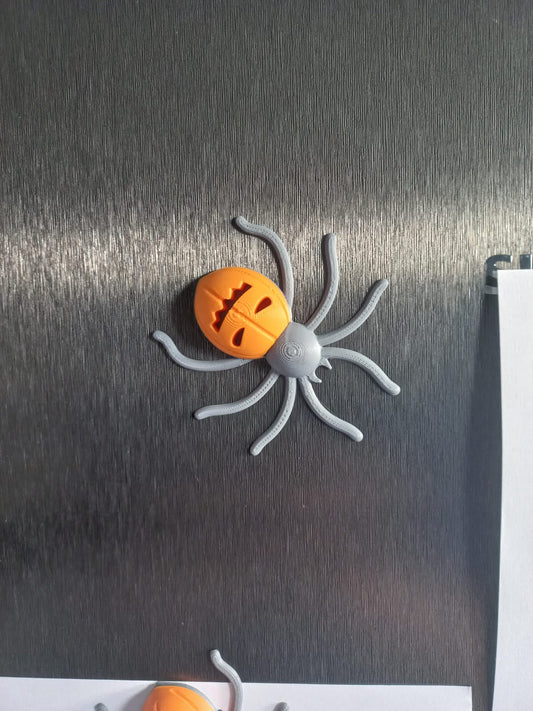 Spooky Spider koelkastmagneten