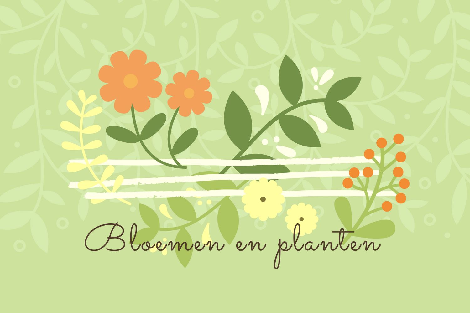 Bloemen en planten
