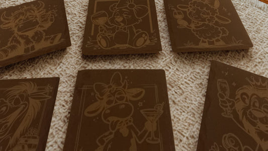 Leistenen onderzetter