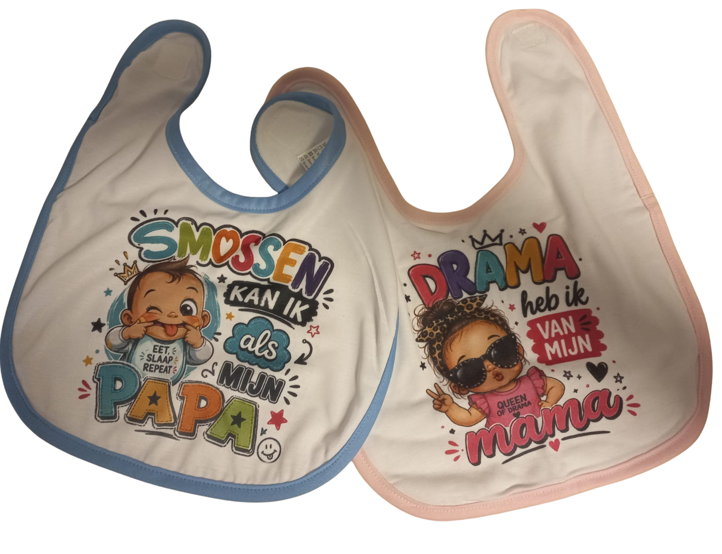 Baby slabje met humor