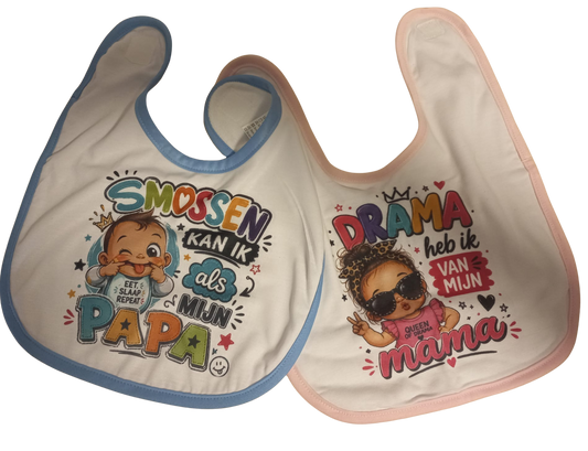 Baby slabje met humor