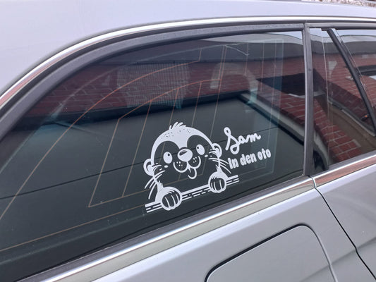 Personaliseerbare "On Board" sticker