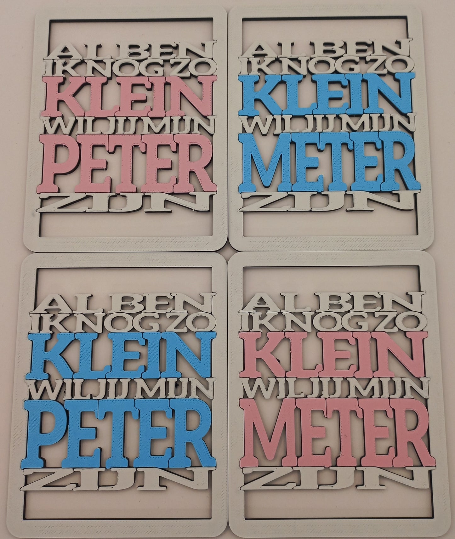 Baby cadeau Meter/Peter