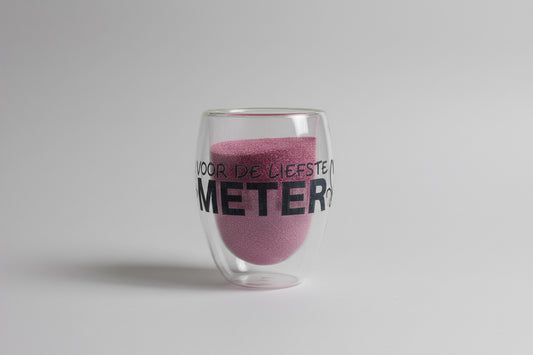 Zand kaarshouder meter of peter