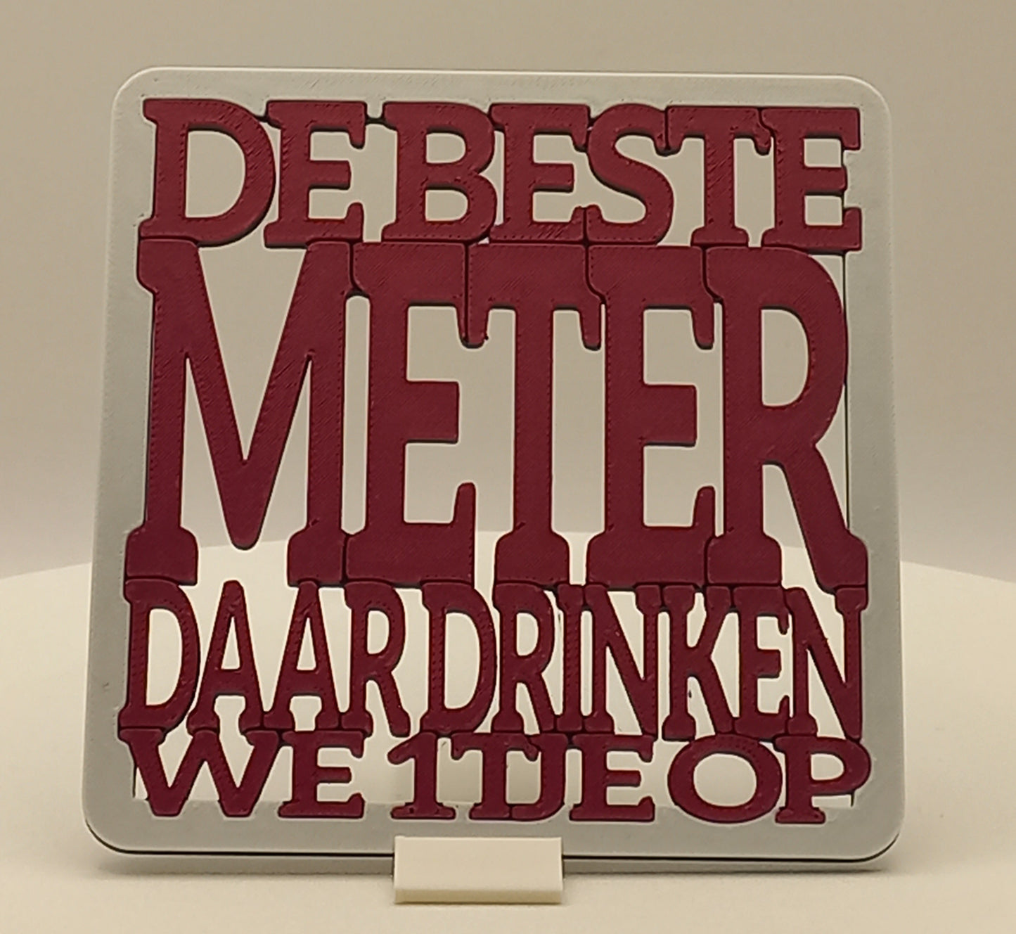 Meter/Peter onderzetters