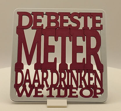 Meter/Peter onderzetters