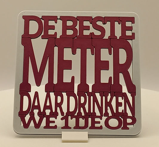 Meter/Peter onderzetters