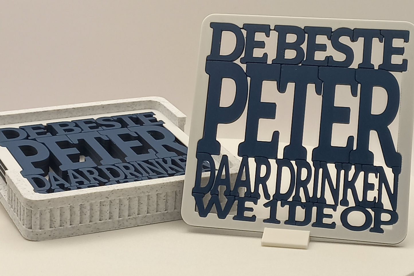 Meter/Peter onderzetters