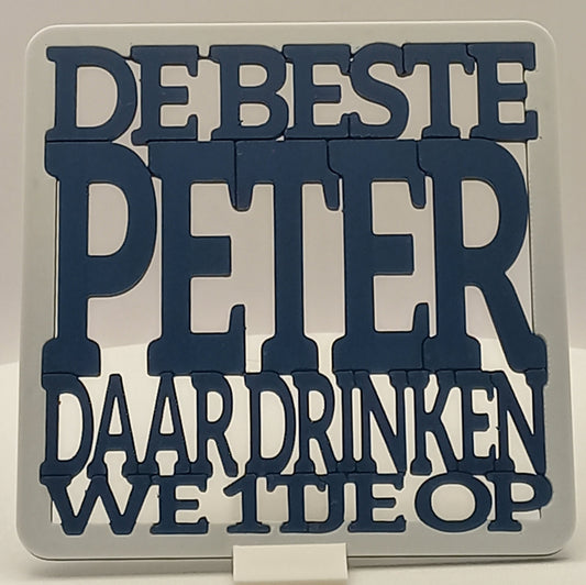 Meter/Peter onderzetters