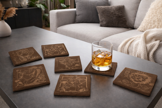 Leistenen onderzetter