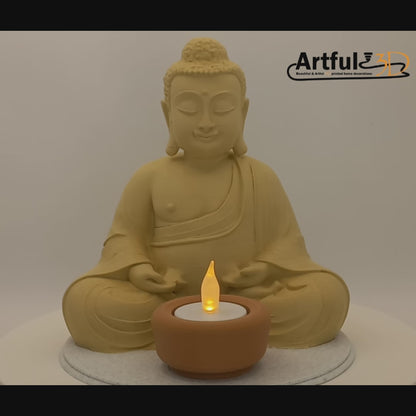 Boeddha theelichthouder