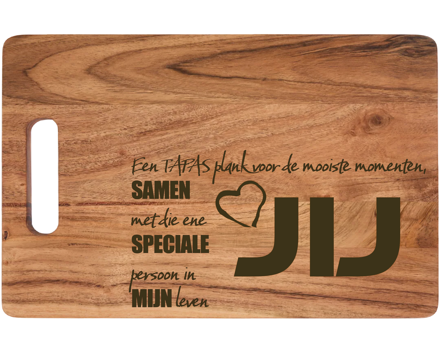 Personaliseerbare Tapas plank