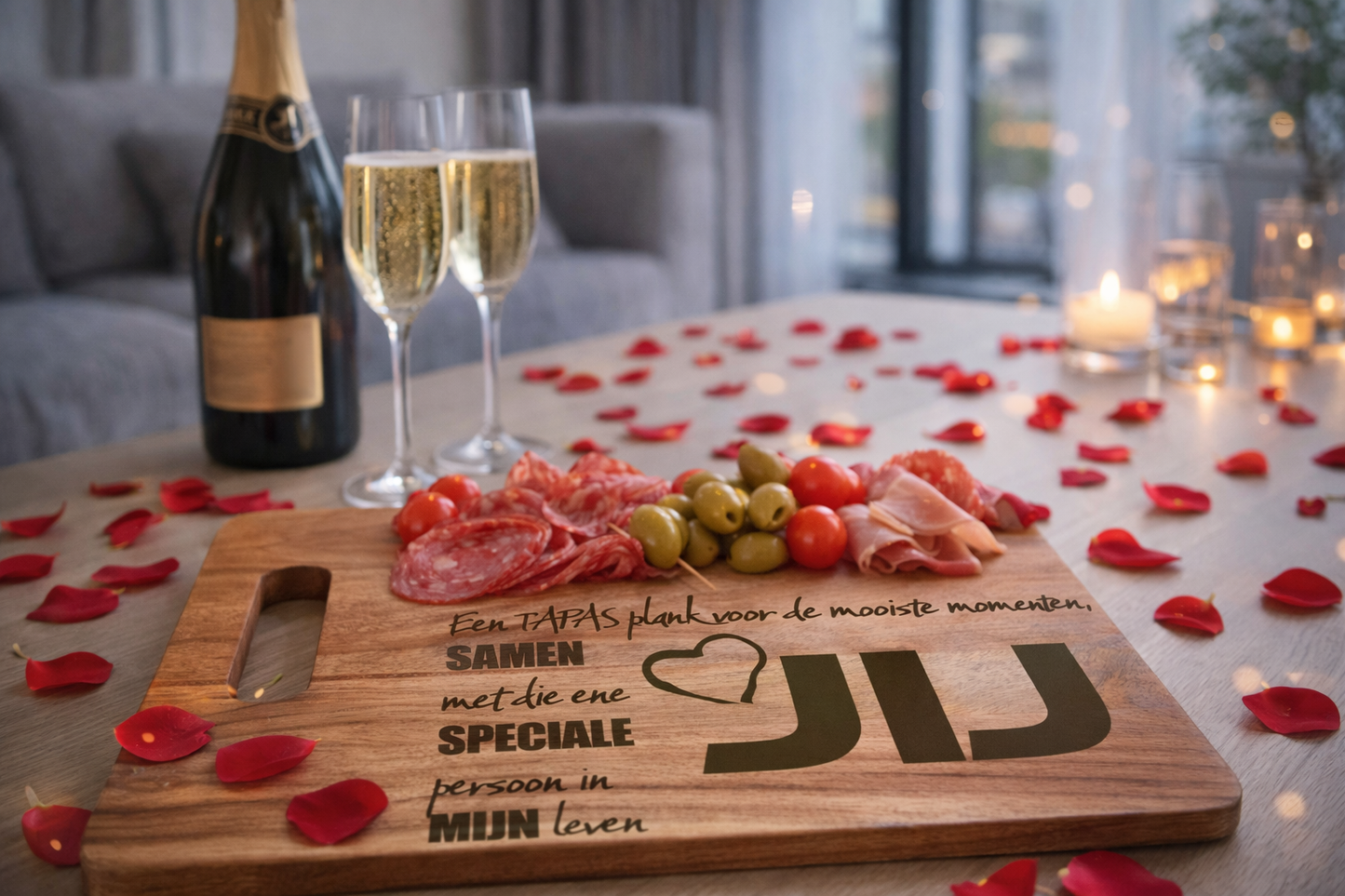 Personaliseerbare Tapas plank